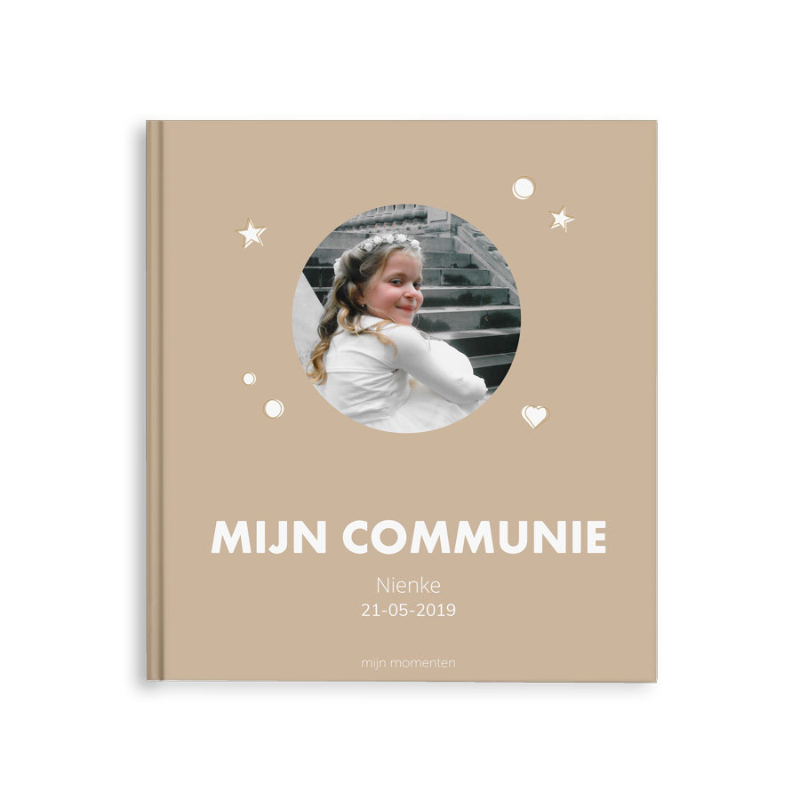 Momenten fotoboek - Mijn communie - M - Hardcover - 40 pagina's
