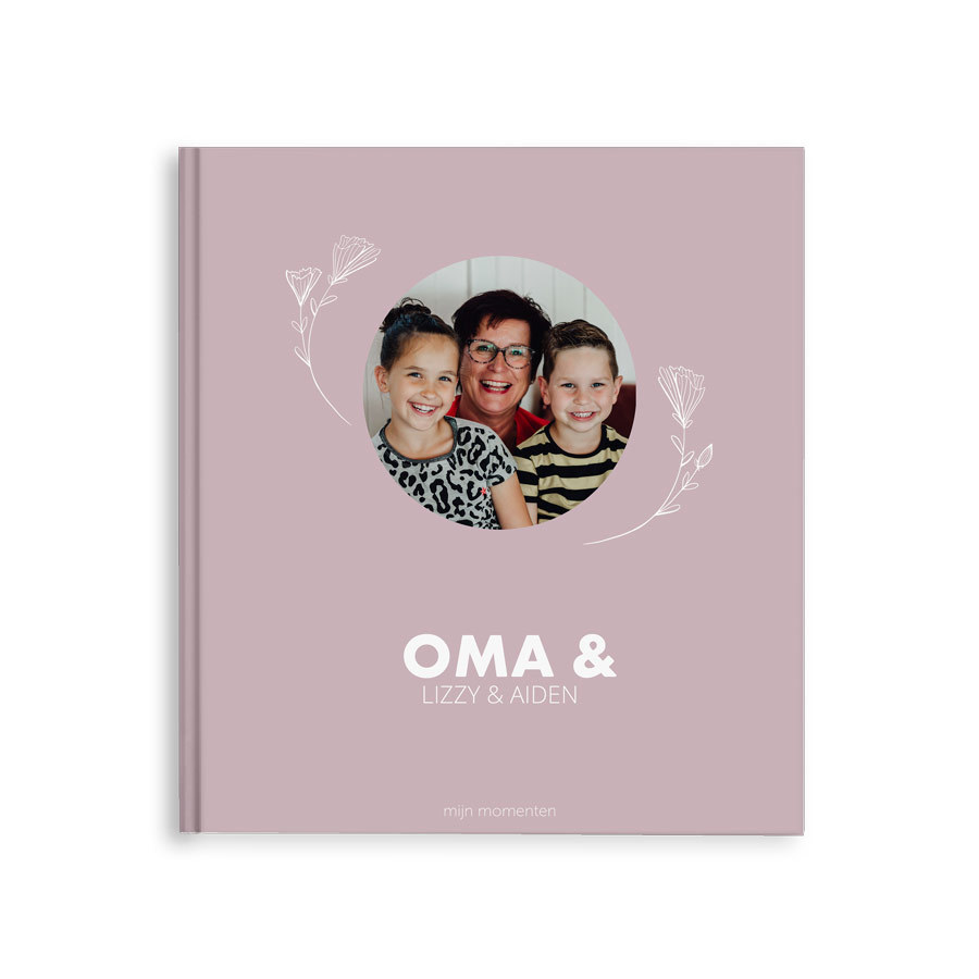 Momenten fotoboek - Oma & ik/wij - M - Hardcover - 40 pagina's