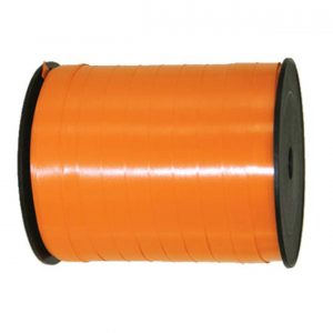 Cadeaulint/sierlint in de kleur oranje 5 mm x 500 meter