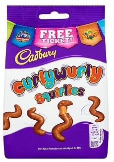 Cadbury Cadbury - Curly Wurly Squirlies 110 Gram