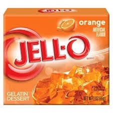 Jell-O Jell-O - Orange 85 Gram